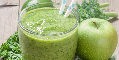 Boerenkool – Kale Green Juice met Appel en Citroen